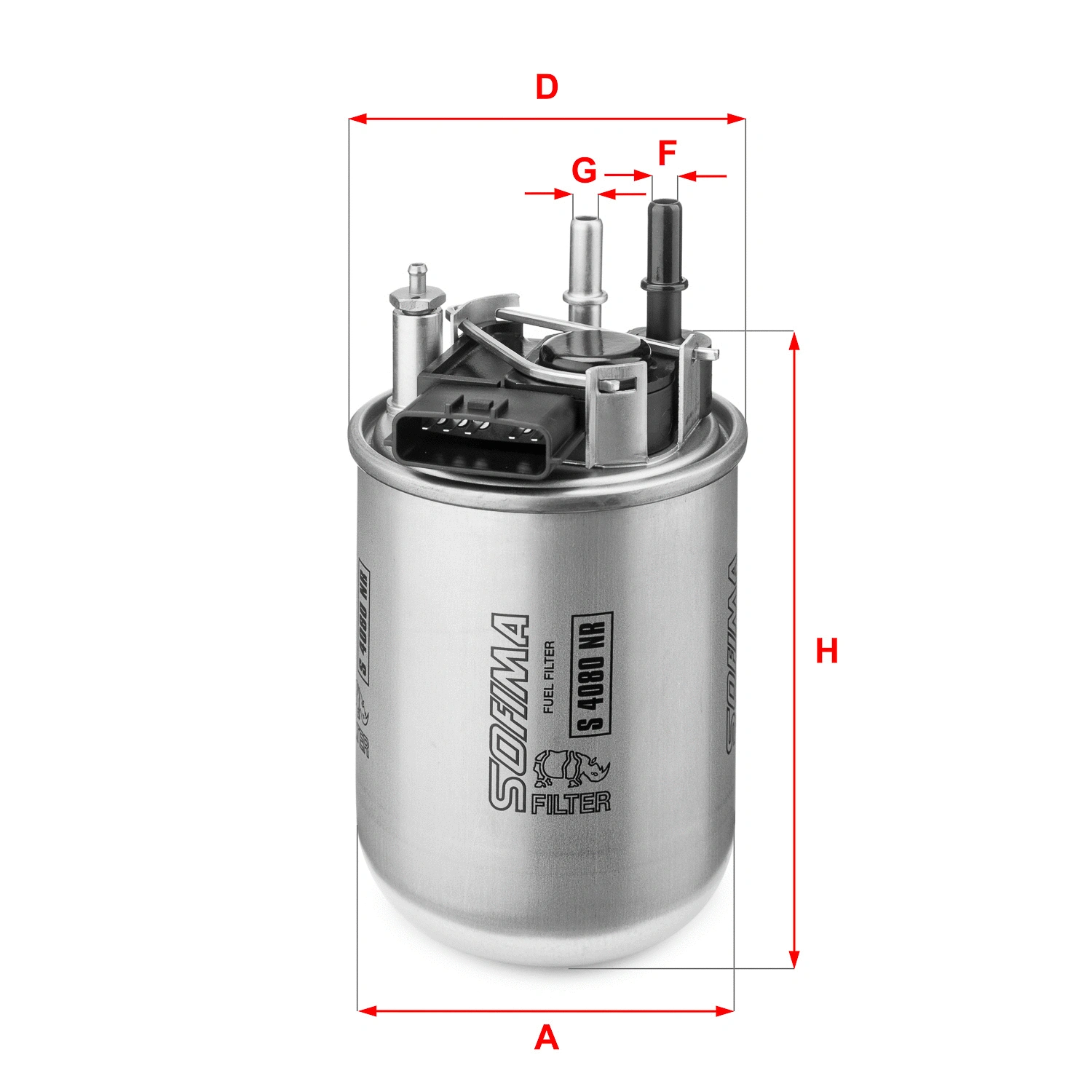Filtre à carburant SOFIMA S 4080 NR