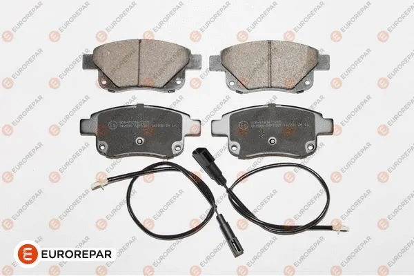 Kit de plaquettes de frein, frein à disque EUROREPAR 1617286280