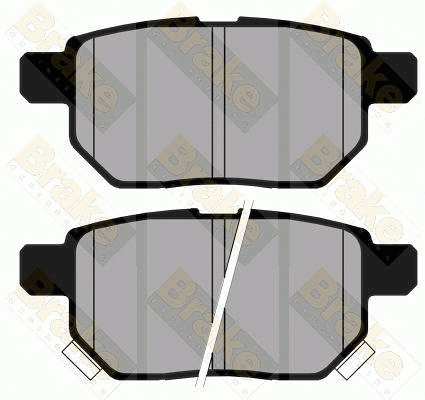 Kit de plaquettes de frein, frein à disque Brake ENGINEERING PA1791