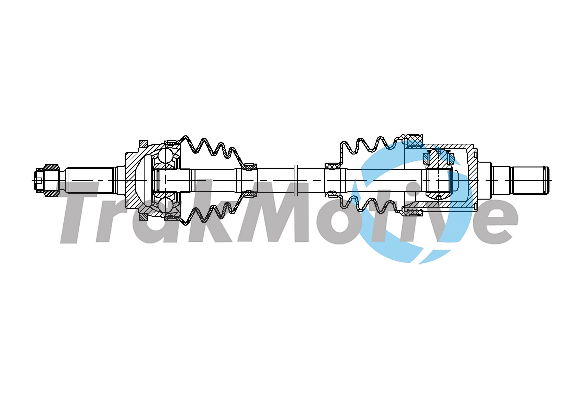 Arbre de transmission TrakMotive 30-1980