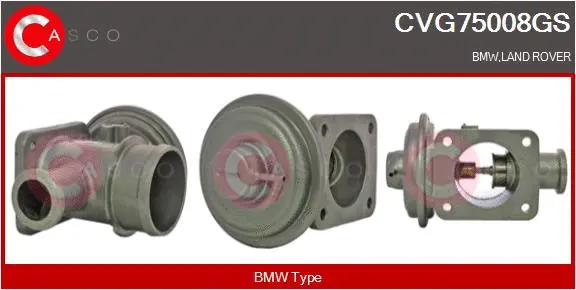Vanne EGR CASCO CVG75008GS