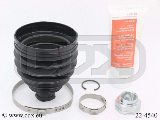 Jeu de joints-soufflets, arbre de commande CDX 22-4540