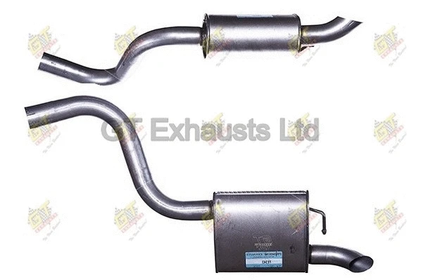 Silencieux arrière GT Exhausts GFE943