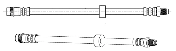 Flexible de frein CEF 512824