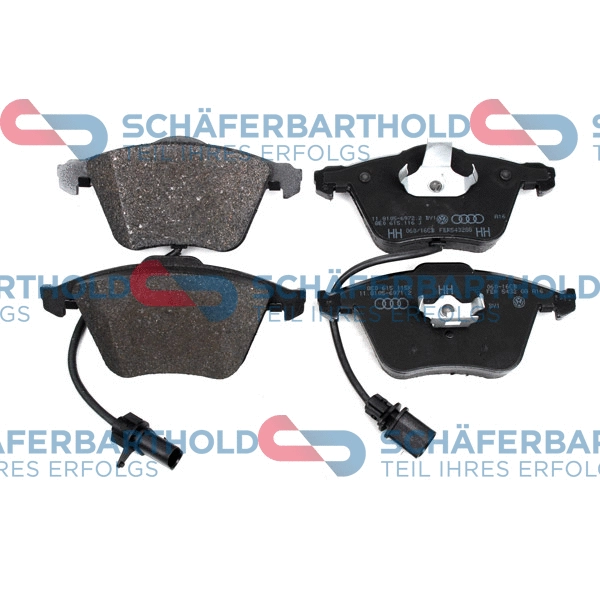 Kit de plaquettes de frein, frein à disque ORIGINAL Schäferbarthold 315 04 110 01 11