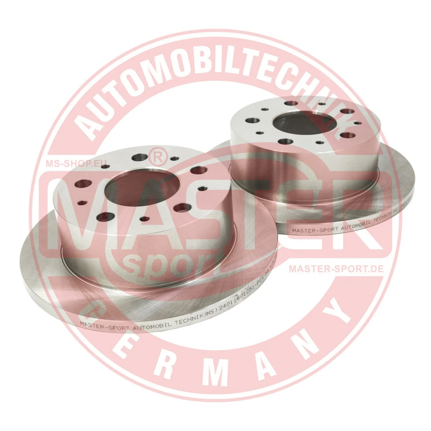 Disque de frein MASTER-SPORT GERMANY 24011601251-SET-MS