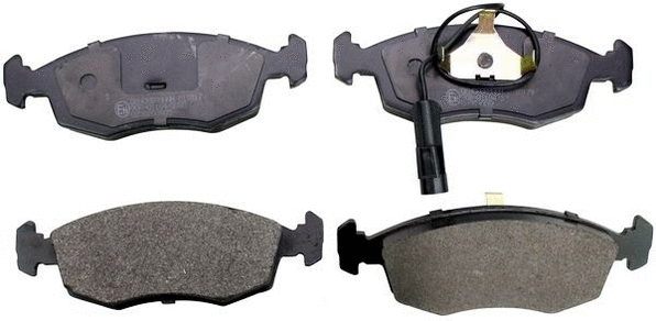 Kit de plaquettes de frein, frein à disque DENCKERMANN B110179