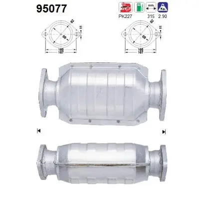 Catalyseur AS 95077