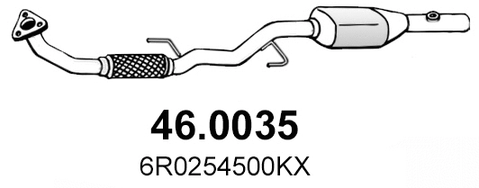 Catalyseur ASSO 46.0035