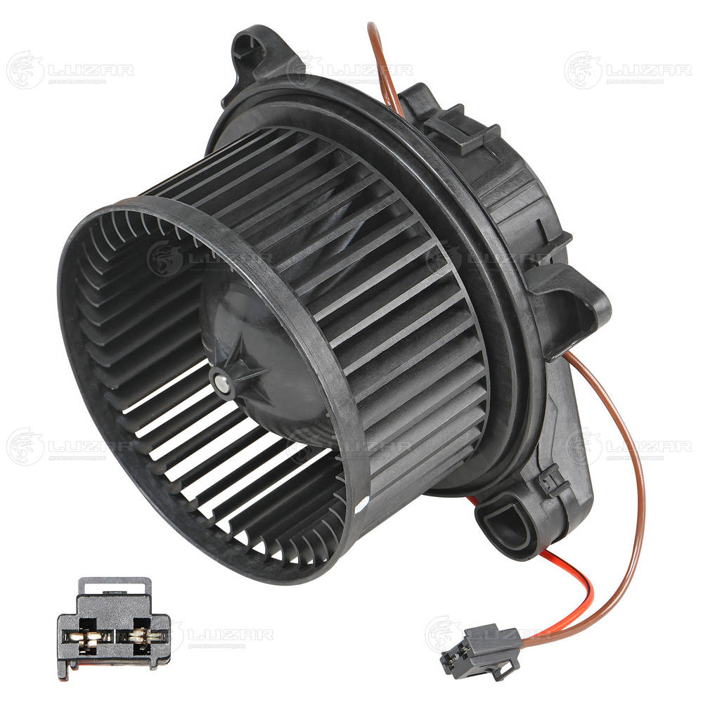 Moteur électrique, pulseur d'air habitacle LUZAR LFh 1518