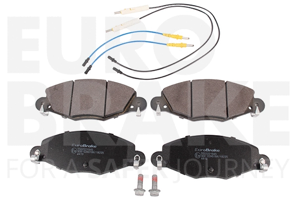 Kit de plaquettes de frein, frein à disque EUROBRAKE 5502221945