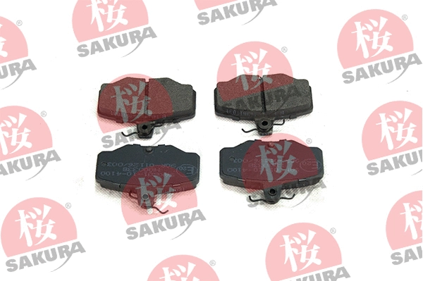 Kit de plaquettes de frein, frein à disque SAKURA 601-10-4100