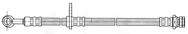 Flexible de frein CEF 512272