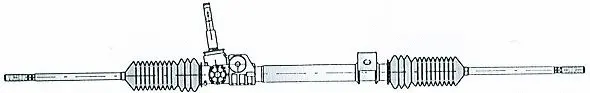 Crémaillère de direction SERCORE 14313