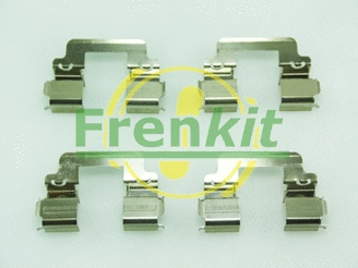 Kit d'accessoires, plaquette de frein à disque FRENKIT 901828