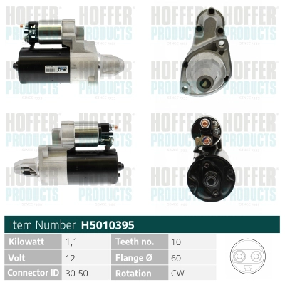 Démarreur HOFFER H5010395