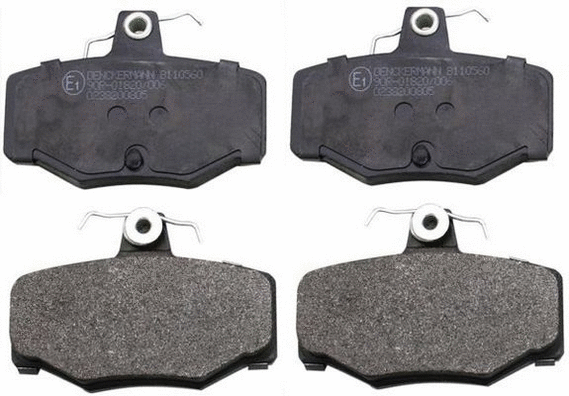Kit de plaquettes de frein, frein à disque DENCKERMANN B110560