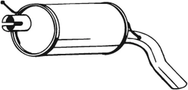 Silencieux arrière BOSAL 233-387