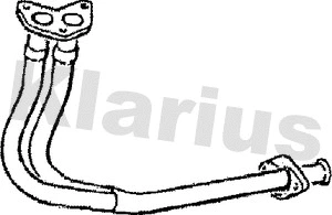 Tuyau d'échappement KLARIUS 120043