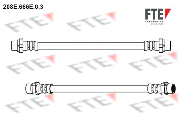 Flexible de frein FTE 9240381