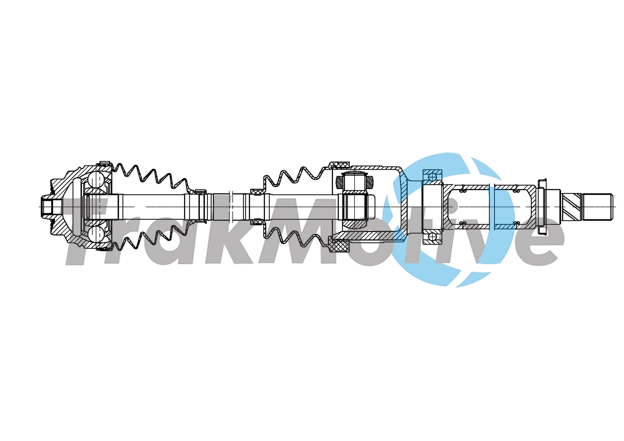 Arbre de transmission TrakMotive 30-2017