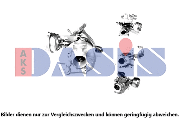 Turbocompresseur, suralimentation AKS DASIS 045127N