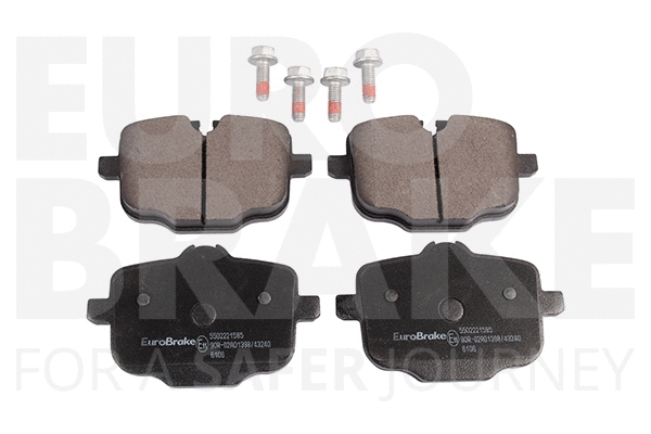 Kit de plaquettes de frein, frein à disque EUROBRAKE 5502221585