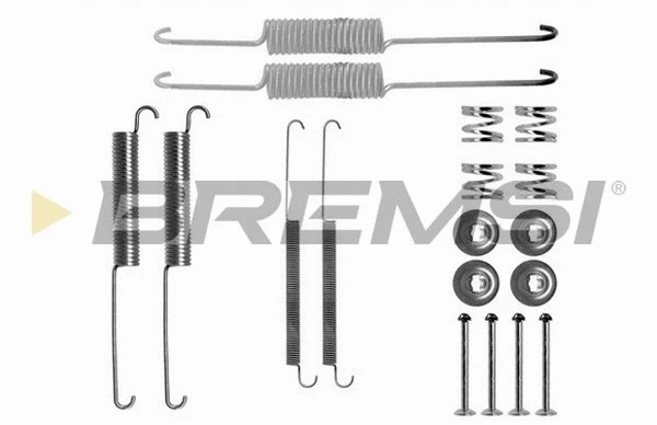 Kit d'accessoires, mâchoire de frein BREMSI SK0758