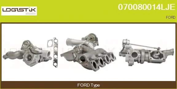 Turbocompresseur, suralimentation LGK 070080014LJE