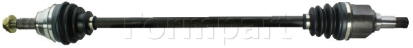 Arbre de transmission FORMPART 15380030/S