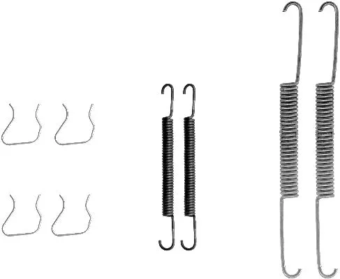 Kit d'accessoires, mâchoire de frein MINTEX MBA631