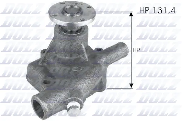 Pompe à eau, refroidissement du moteur DOLZ N126