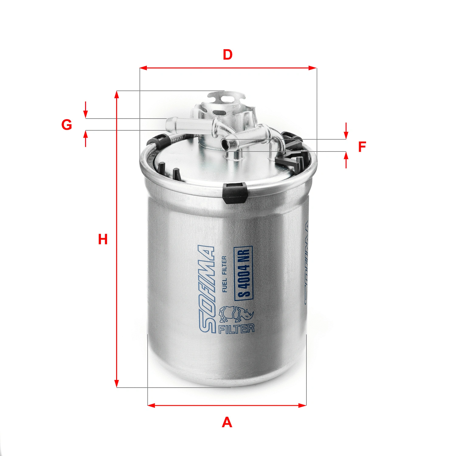 Filtre à carburant SOFIMA S 4004 NR