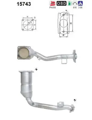Catalyseur AS 15743