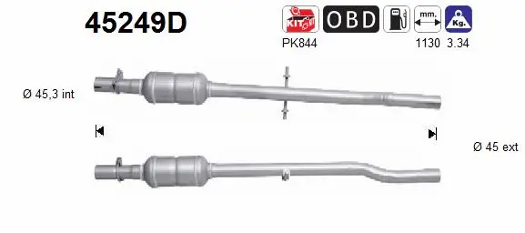 Catalyseur AS 45249D