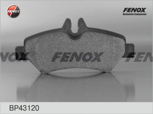 Kit de plaquettes de frein, frein à disque FENOX BP43120