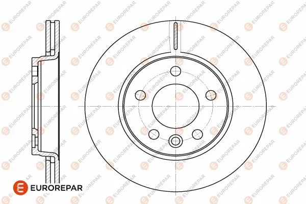 Disque de frein EUROREPAR 1642776980