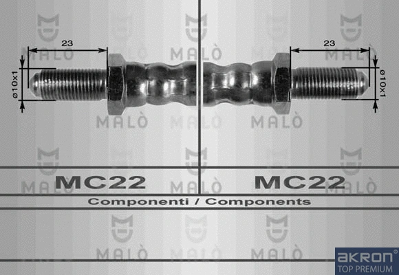 Flexible de frein AKRON-MALÒ 8200