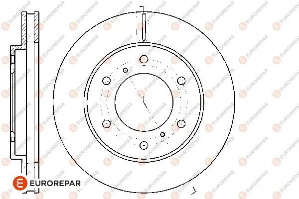 Disque de frein EUROREPAR 1667855280