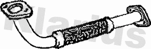 Tuyau d'échappement KLARIUS 110431