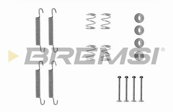Kit d'accessoires, mâchoire de frein BREMSI SK0791