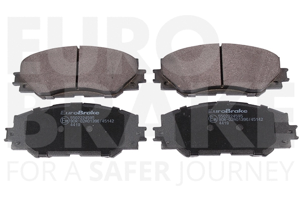 Kit de plaquettes de frein, frein à disque EUROBRAKE 5502224595