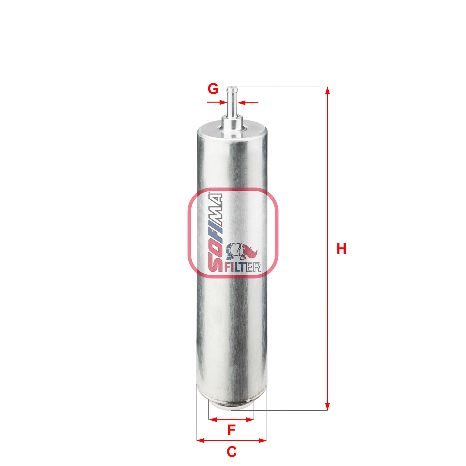 Filtre à carburant SOFIMA S 1852 B
