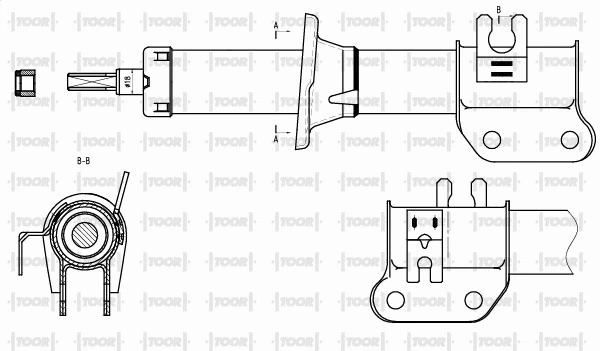Amortisseur TOOR SG11460