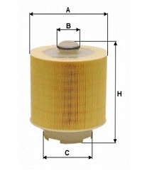 Filtre à air SAMPIYON FILTER CH 1449 P