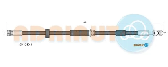 Flexible de frein ADRIAUTO 55.1213.1