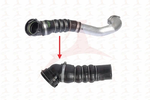 Gaine de suralimentation MEHA AUTOMOTIVE MH56507