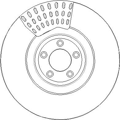 Disque de frein National NBD2078