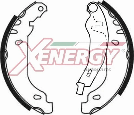 Jeu de mâchoires de frein AP XENERGY X50667