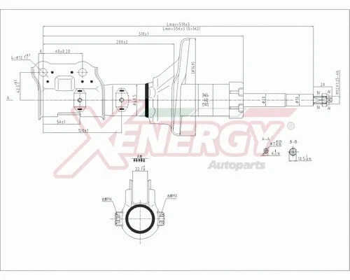 Amortisseur AP XENERGY X298333